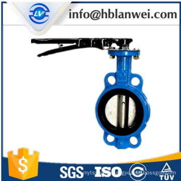 D71X-16 steel handle manual butterfly valve